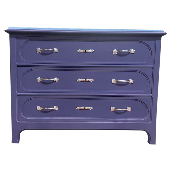Cassettone in stile Liberty dipinto