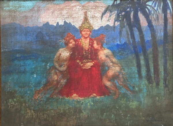 Sigismond Jeanès (1863-1939) Gottheiten, um 1910