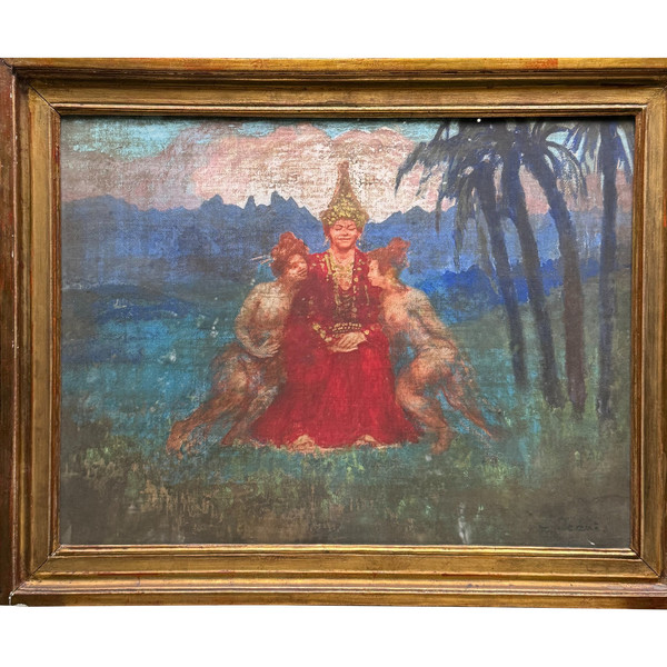 Sigismond Jeanès (1863-1939) Gottheiten, um 1910