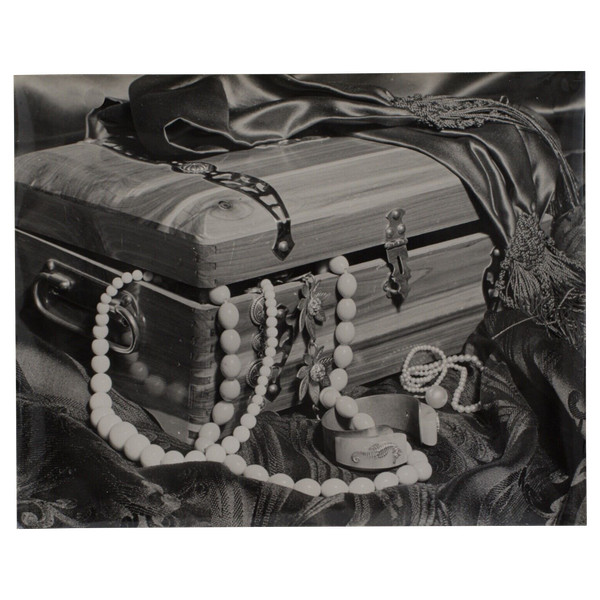 Bernard Darot silver photography 20th century jewelry box
