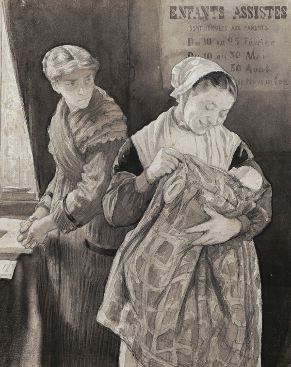 Charles Paul RENOUARD, Children in care