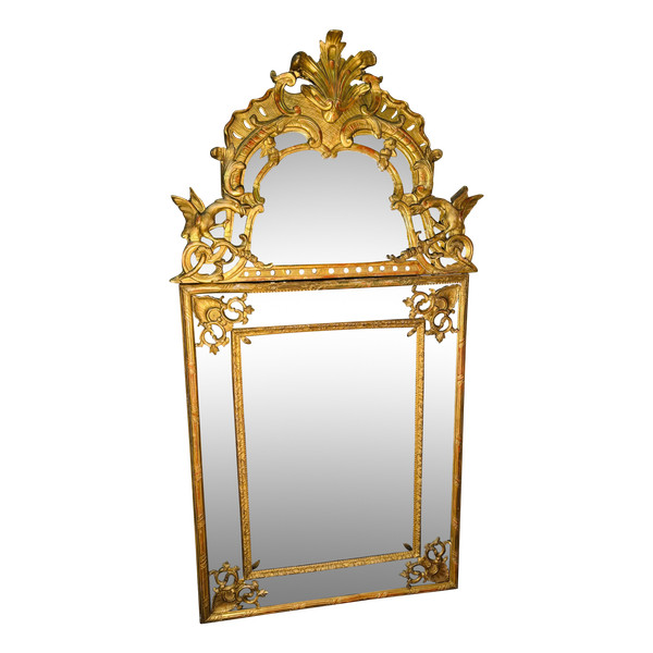 Large Regency period mirror, late 17th century