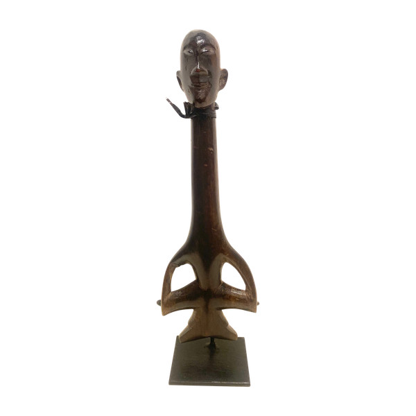 Anthropomorphe MOSSI-Flöte oder -Pfeife aus Burkina Faso 