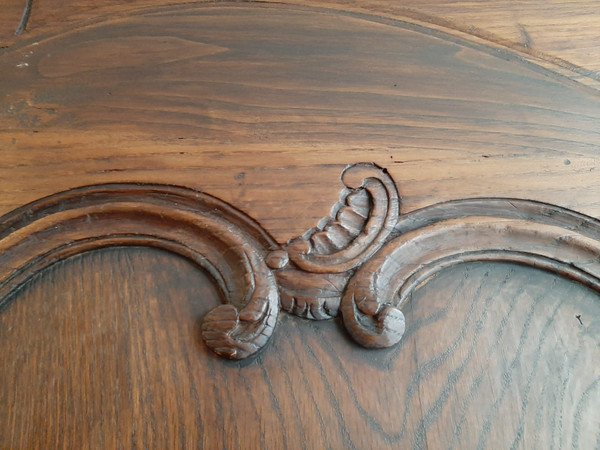 Buffet de Chasse Double-Corps en Châtaignier - Epoque XVIIIème