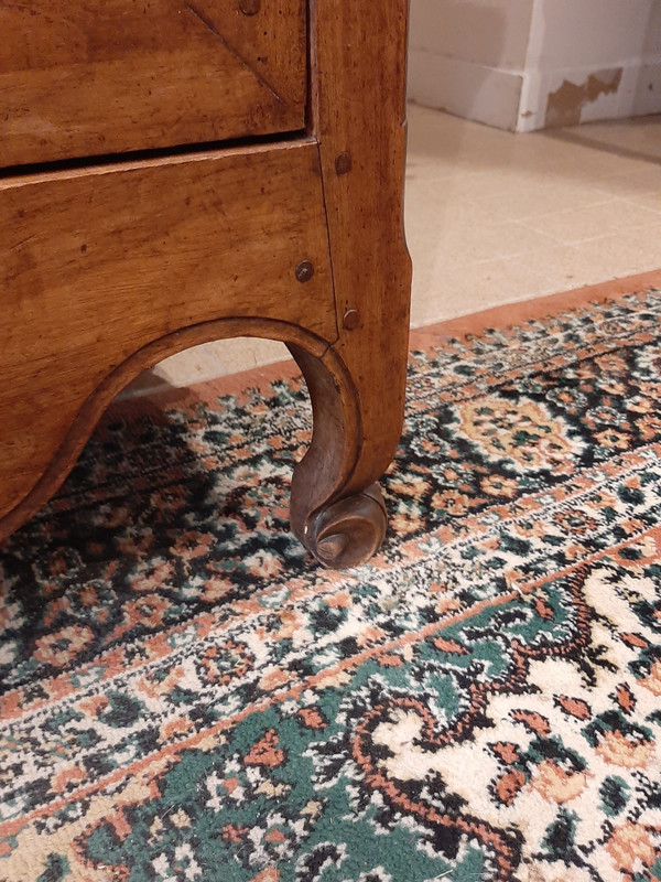 Buffet d'Appui en placage Loupe d'Amboine - Epoque XIXème