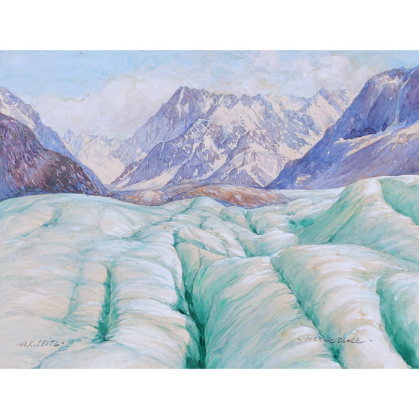 Antoine Charles SEITL, The Sea of Ice
