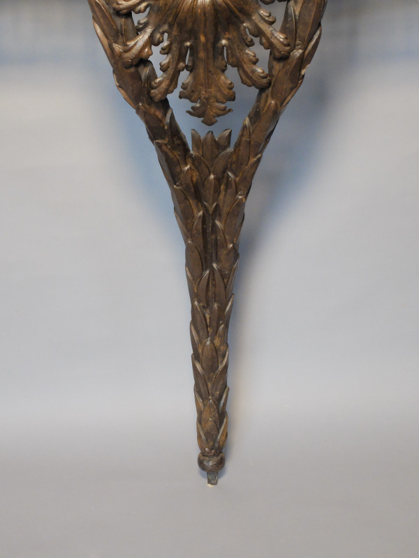 Console Transition en fer forgé, circa 1760/70 