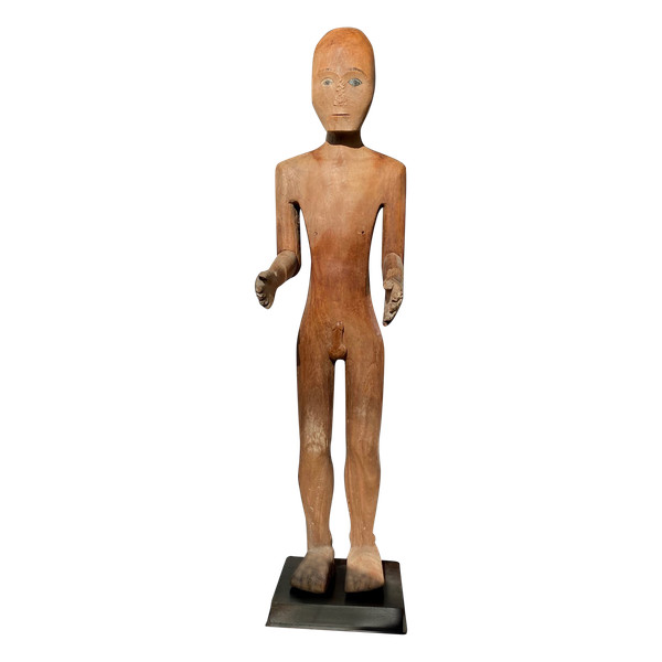 MANNEQUINO FUNERALE MASCHILE chiamato cultura Tau-Tau Toradja, Grandi Isole della Sonda, isola di Sulawesi,