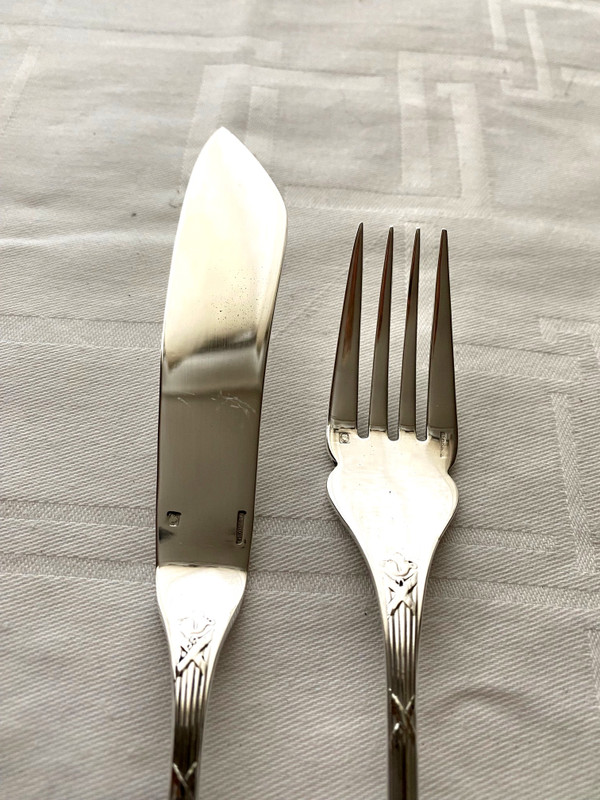 Christofle fish cutlery