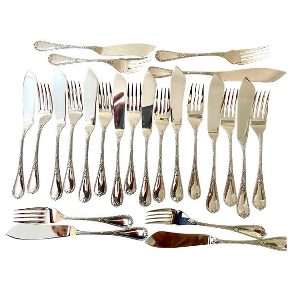 Christofle fish cutlery