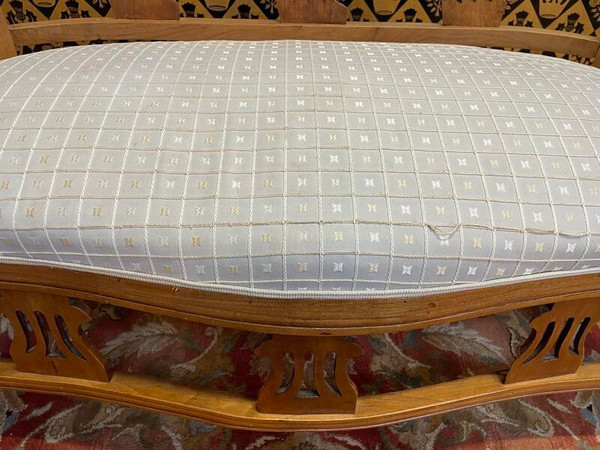 Art Nouveau period bench - sofa