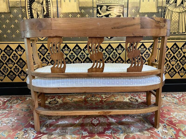 Art Nouveau period bench - sofa