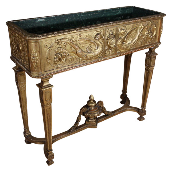Jardinière En Bois Doré XIXeme