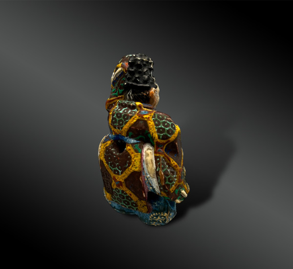 Morikawa Tomokichi genannt TOEN (1820-1894) NETSUKE - Japan - Späte Edo-Zeit (1615-1868)