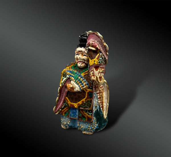 Morikawa Tomokichi genannt TOEN (1820-1894) NETSUKE - Japan - Späte Edo-Zeit (1615-1868)