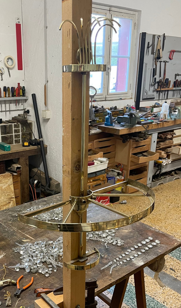 Applique a cestello in stile Luigi XVI, inizio XX secolo
