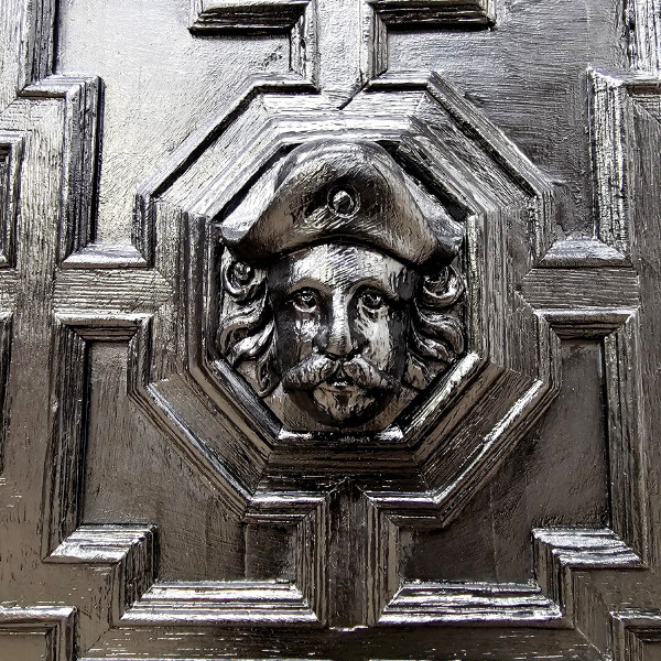 Credenza in lacca nera del XVIII secolo