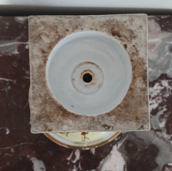 Parigi 1790 circa - grande vaso in porcellana medicea - decorazione Salembier