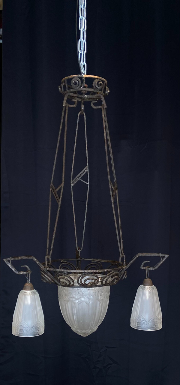 Art Deco chandelier