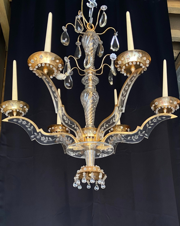 Pair Of Chandeliers In The Gout Rings