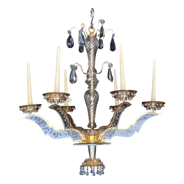 Pair Of Chandeliers In The Gout Rings