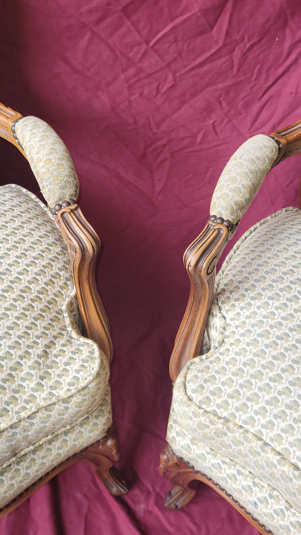 Paar Sessel Louis XV
