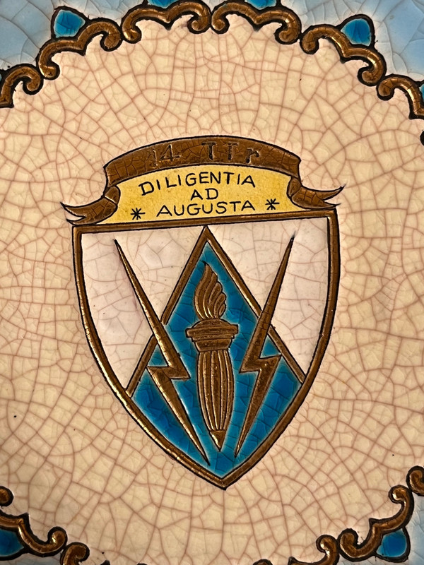 Targa commemorativa di Longwy "Diligentia ad Augusta