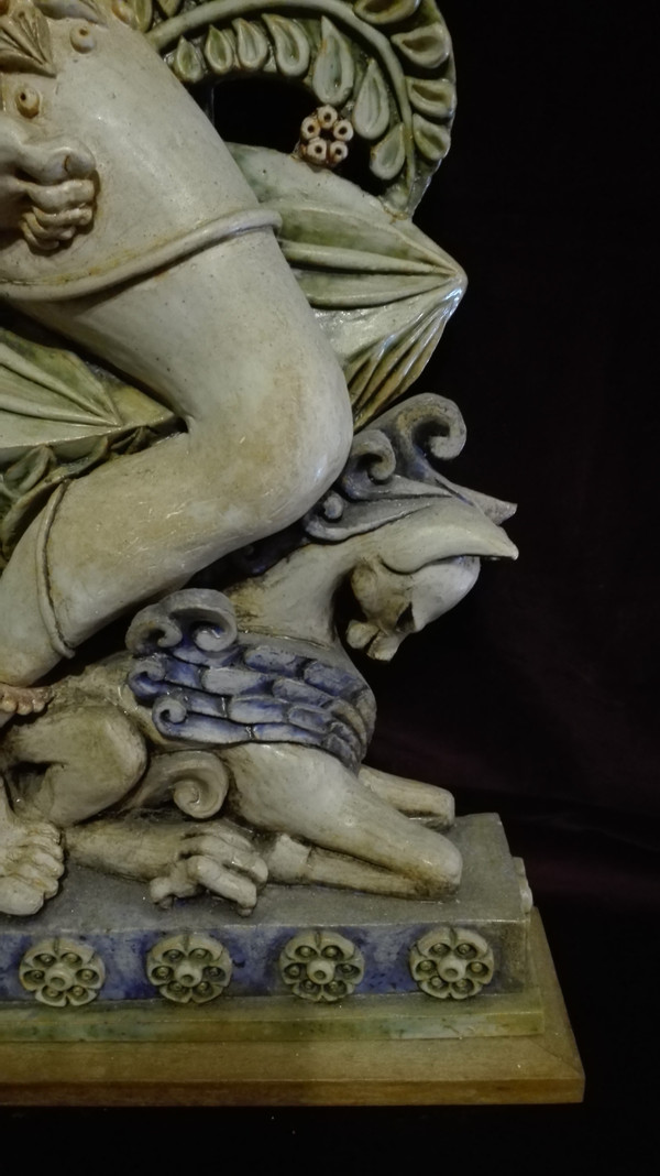 Exceptional glazed stoneware by Roger Gaston Blois