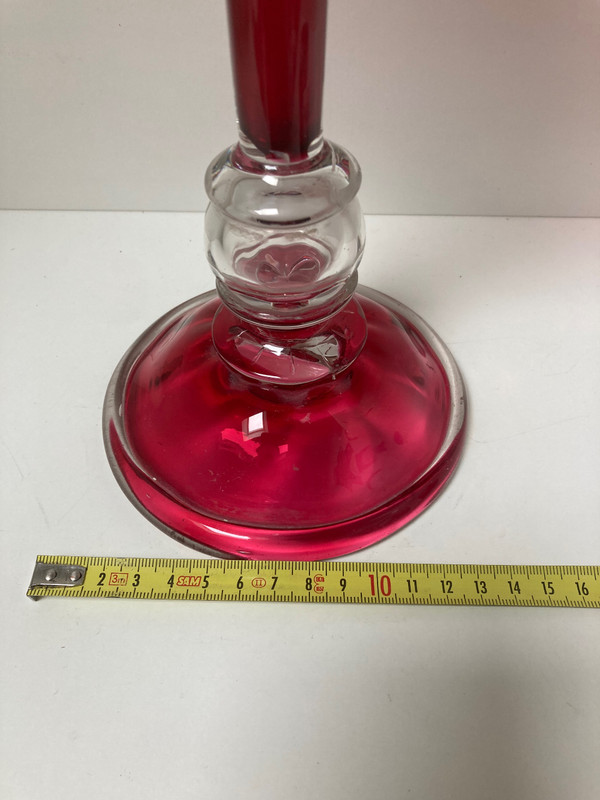 Vaso a cono rosso