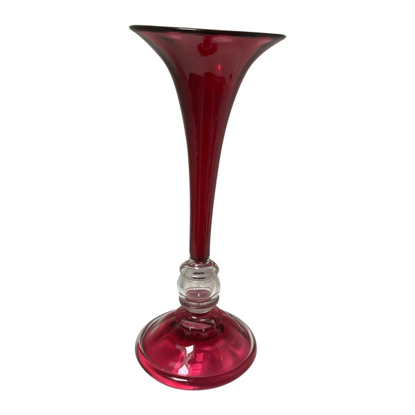 Vaso a cono rosso