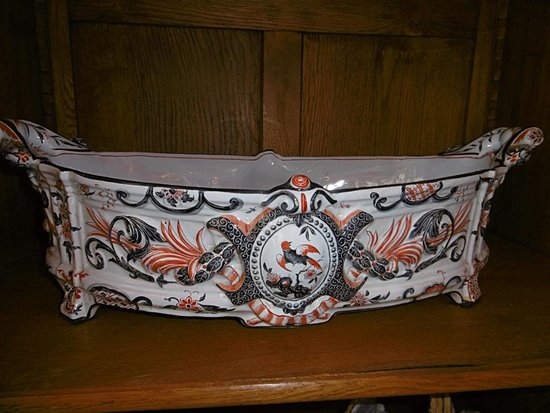 Emile Gallé Ceramic Planter