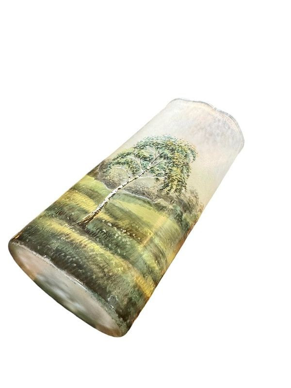Lamartine Vase Art Nouveau "Paysage Lacustre"