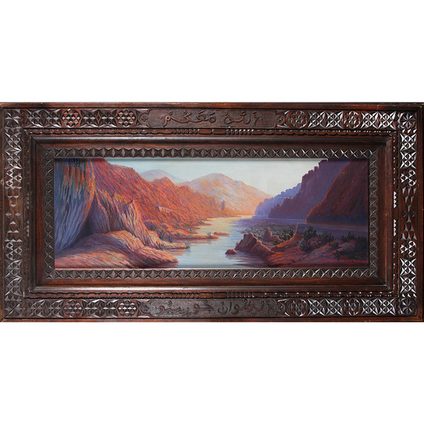 Orientalist, 147 cm, by Antoine JORIOT, dated: 1941, Algeria