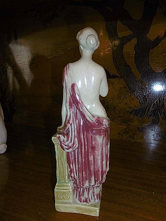Statuette Mougin Stoneware Art Nouveau