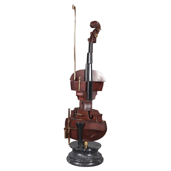ARMAN 1928/2005, Bronzo, Violino spirale