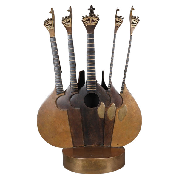 ARMAN 1928/2005, Bronzo, Mandolino ritagliato