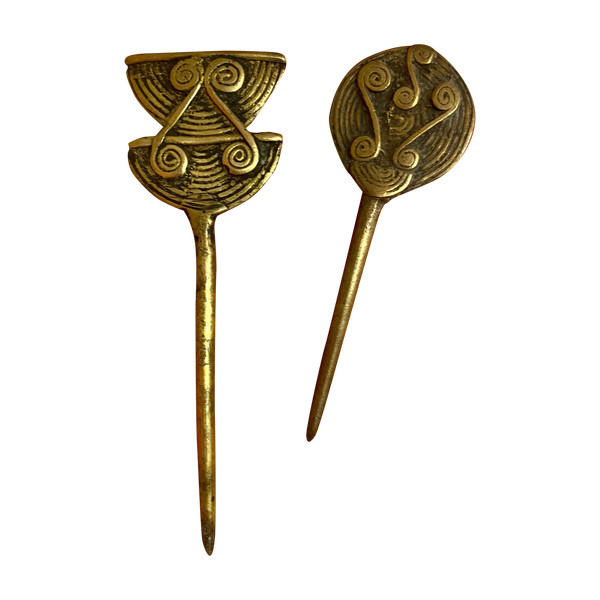 Épingles à cheveux en bronze MOSSI