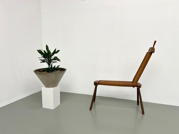 Grande jardinière conique Willy Guhl