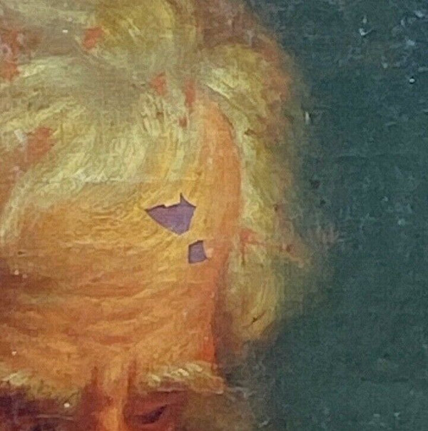 Öl auf Leinwand Porträt eines Mannes Mythologie 17. Jahrhundert
