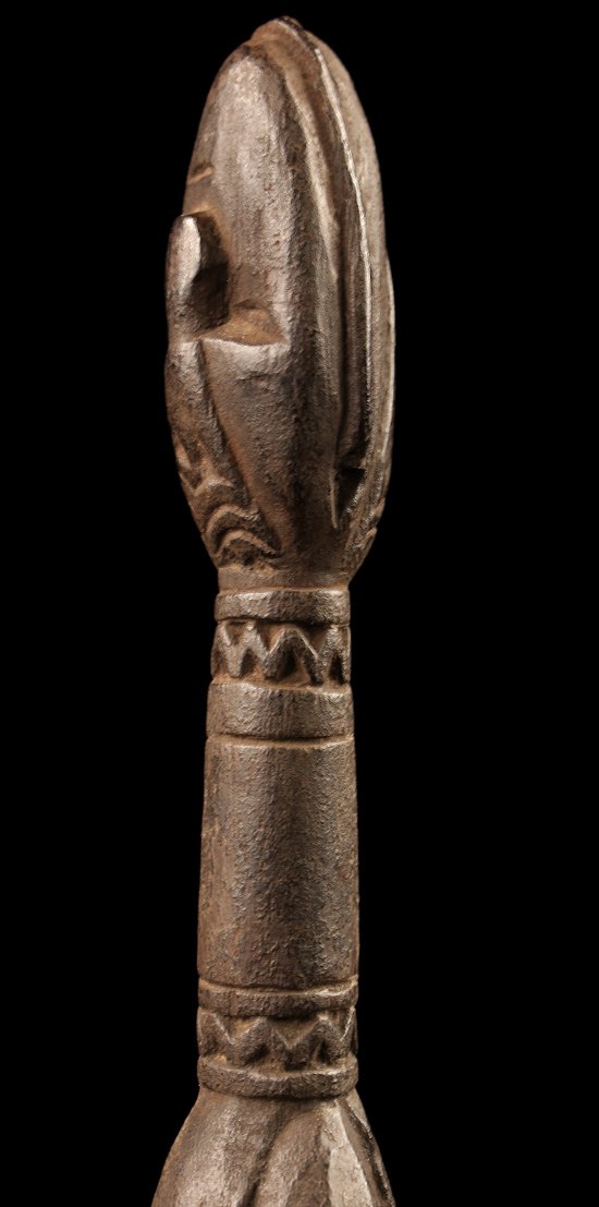 Fragment de pagaie, fleuve Sépik, Papouasie Nouvelle Guinée, art océanien, Océanie