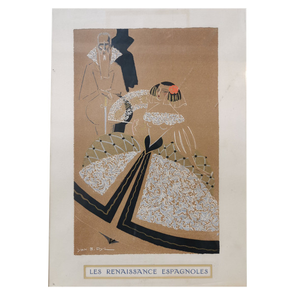 Yan B. Dyl 7 Art-Deco-Schablonen