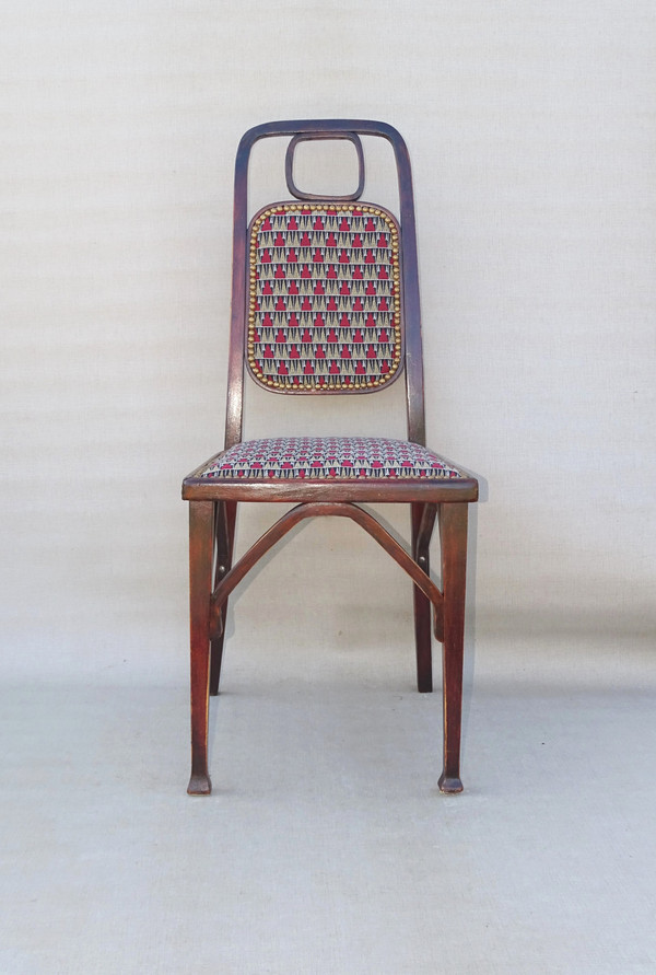 Ensemble Secession , Mundus 1910/1914, un fauteuil et deux chaises, no Thonet