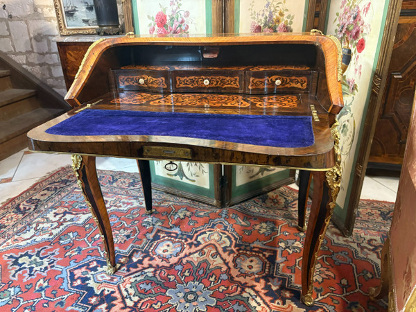 BUREAU DE PENTE EPOQUE NAPOLEON III
