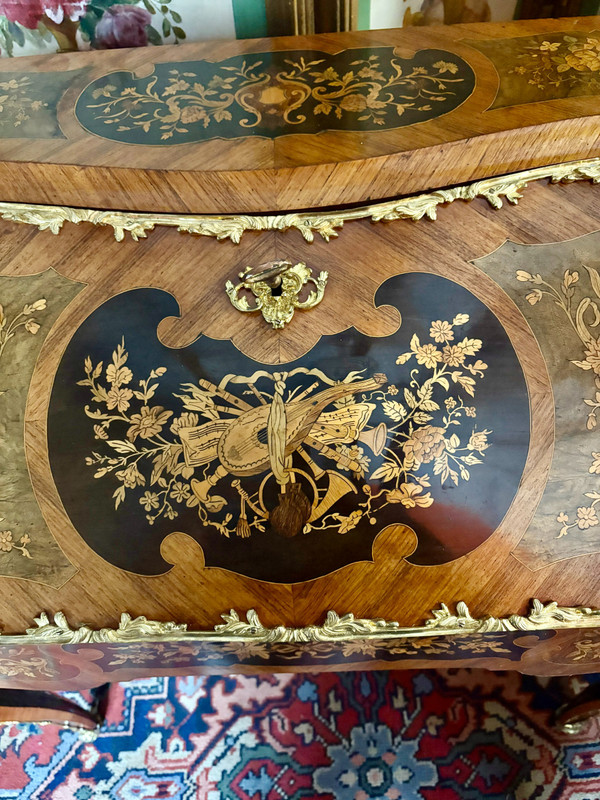 BUREAU DE PENTE EPOQUE NAPOLEON III