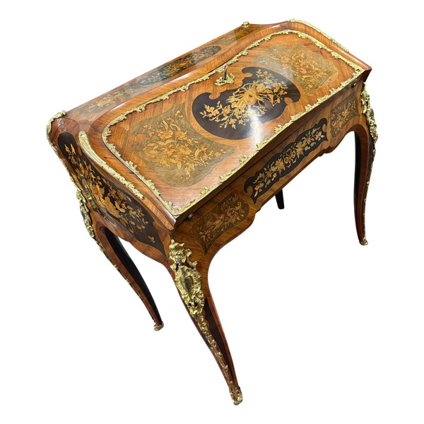 BUREAU DE PENTE EPOQUE NAPOLEON III