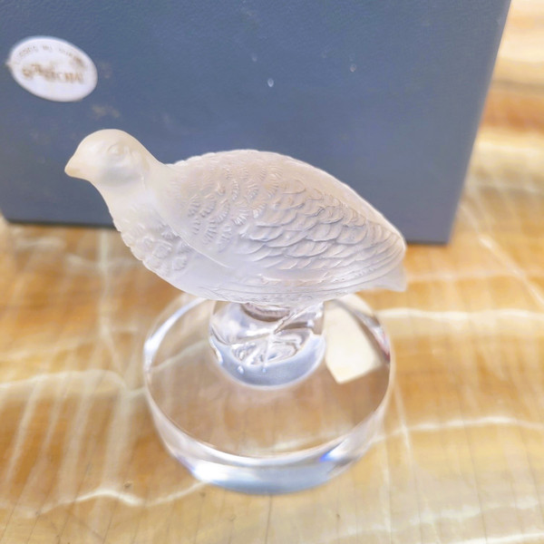 Lalique France, Perdrix, 20th Century