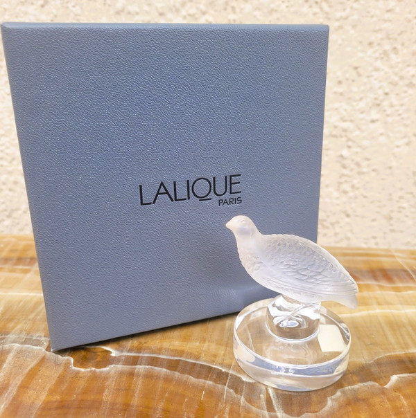 Lalique France, Perdrix, 20th Century