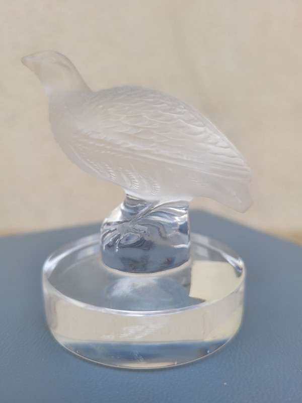 Lalique France, Perdrix, 20th Century