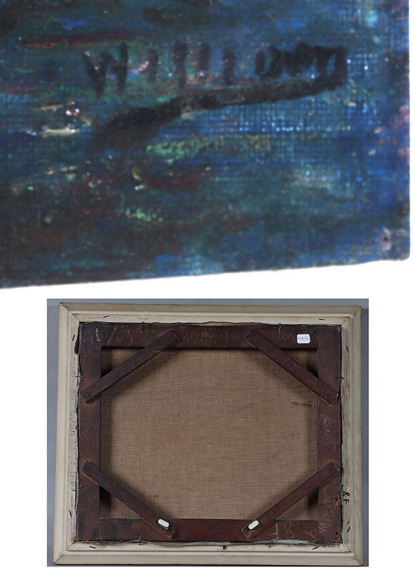 Impressionist style seascape, circa 1900, signed