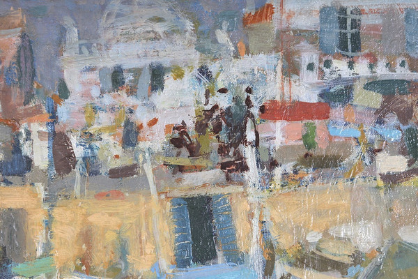 Marine, Eugène BABOULENE 1905/1994, Le port de Toulon